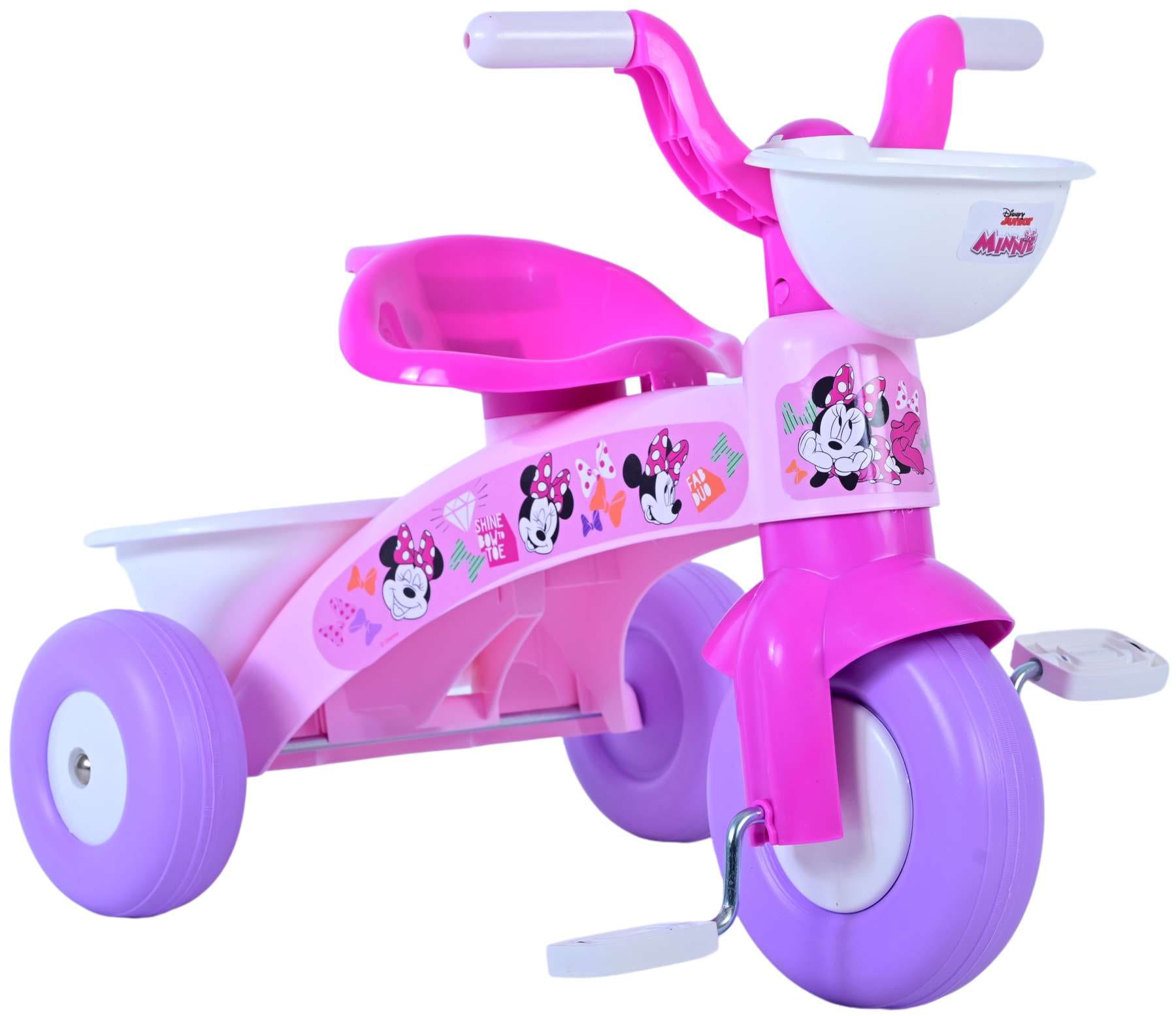 Volare Dreirad Disney Minnie f&uuml;r M&auml;dchen Kinderrad in Rosa 10 Zoll 