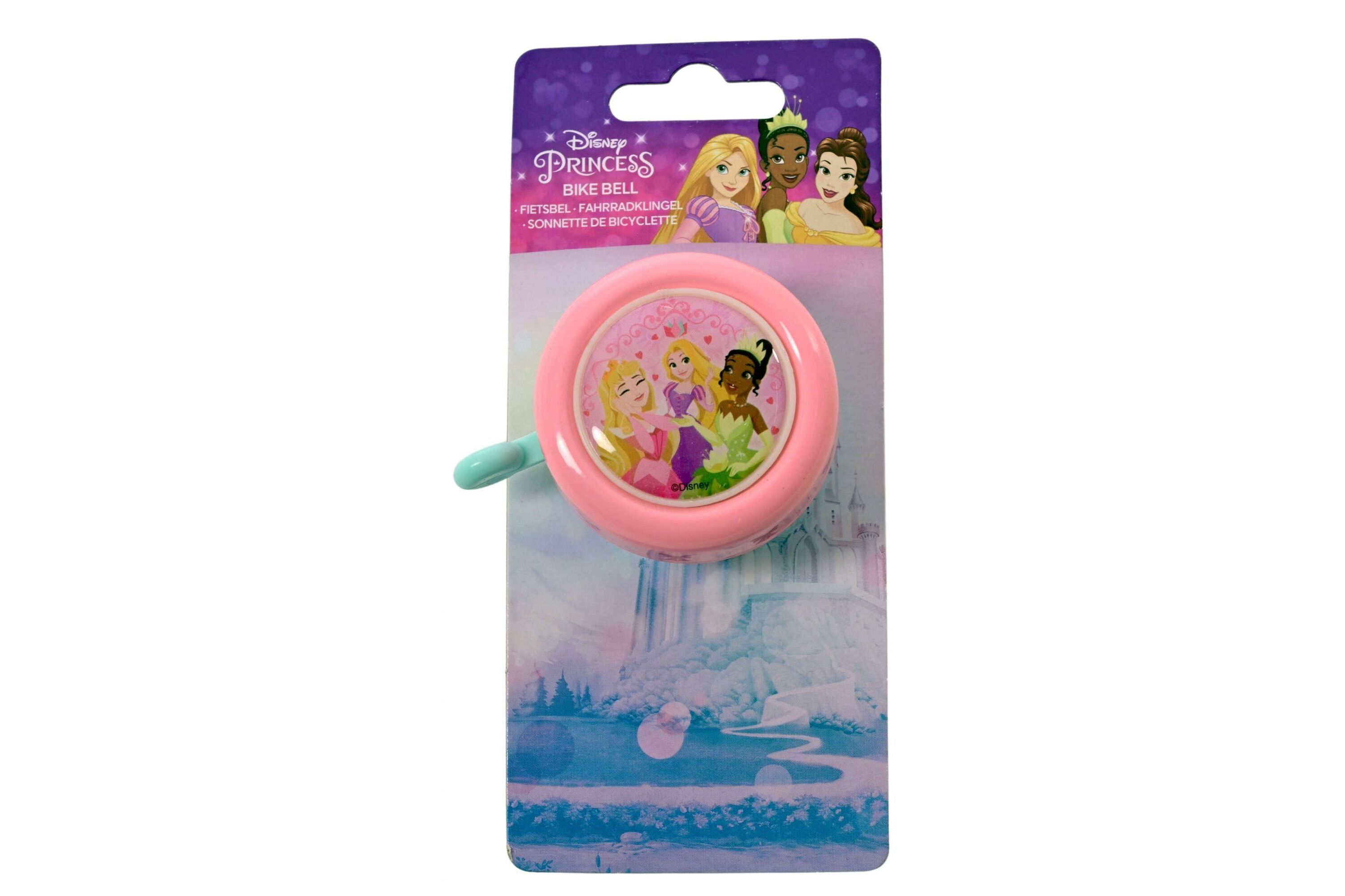 Volare Disney Princess Fahrradklingel &ndash; M&auml;dchen &ndash; Rosa Blau 
