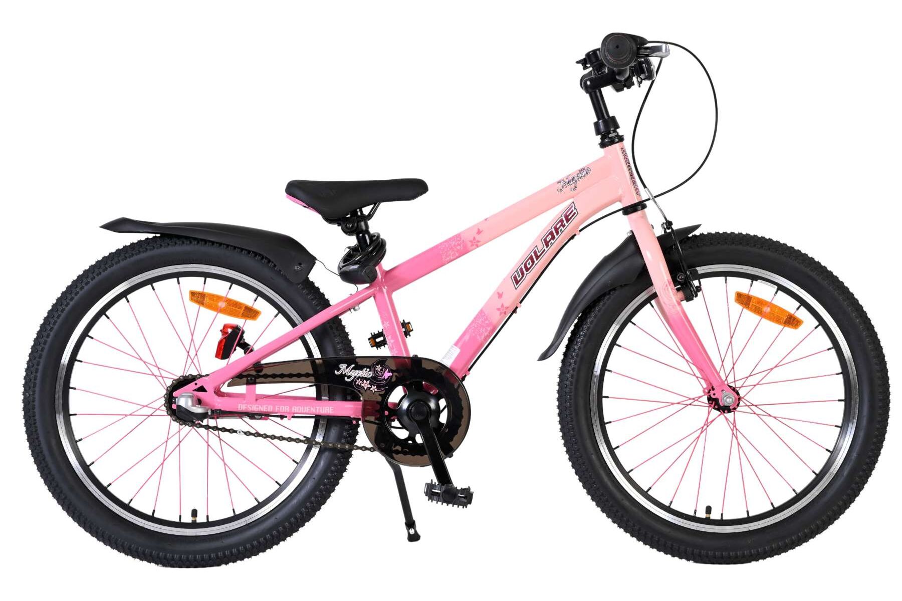 Volare Kinderfahrrad Mystic 20 Zoll Kinderrad in Rosa, Nexus 3 