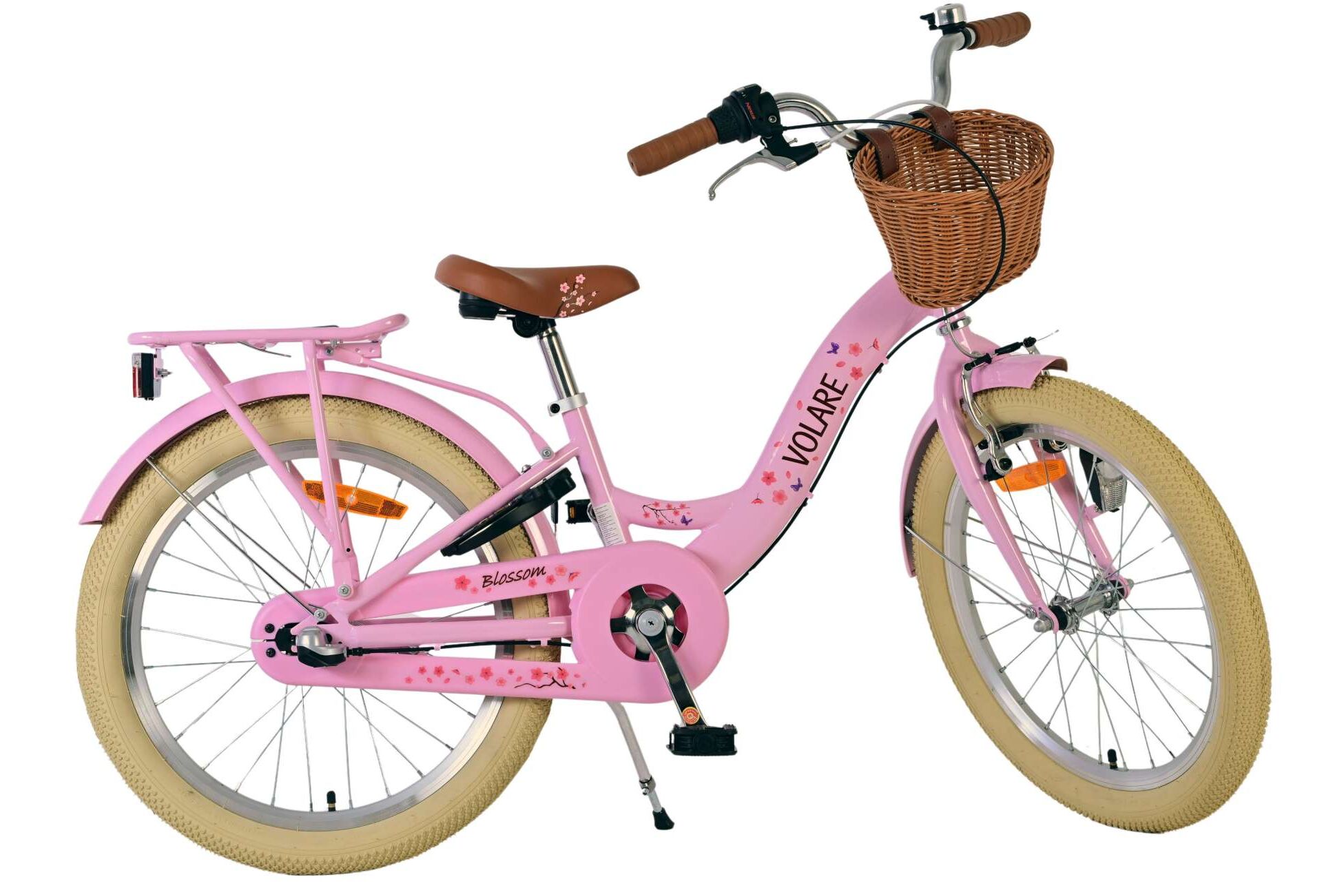 Volare Kinderfahrrad Blossom f&uuml;r M&auml;dchen 20 Zoll Kinderrad in Rosa, Nexus 3 