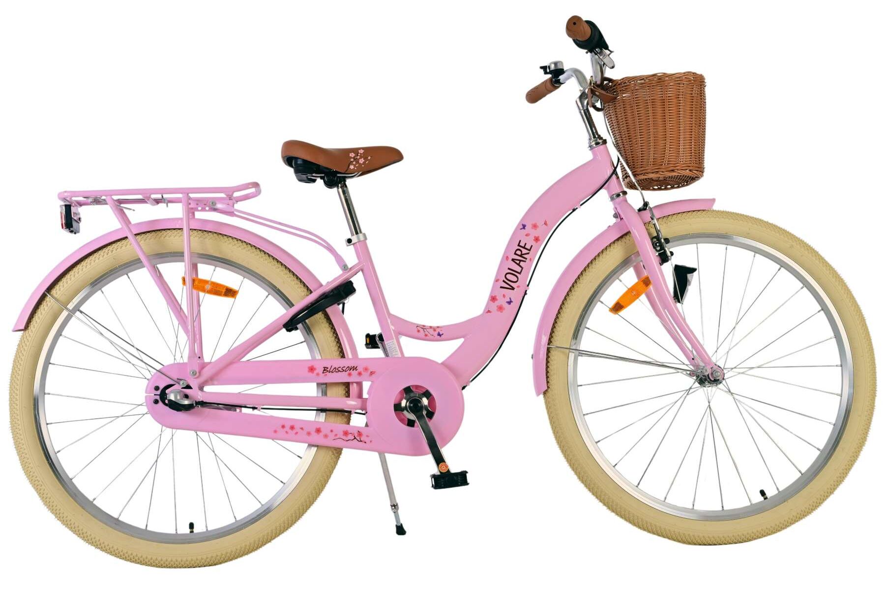 Volare Kinderfahrrad Blossom f&uuml;r M&auml;dchen 26 Zoll Kinderrad in Rosa, Nexus 3 G&auml;nge 