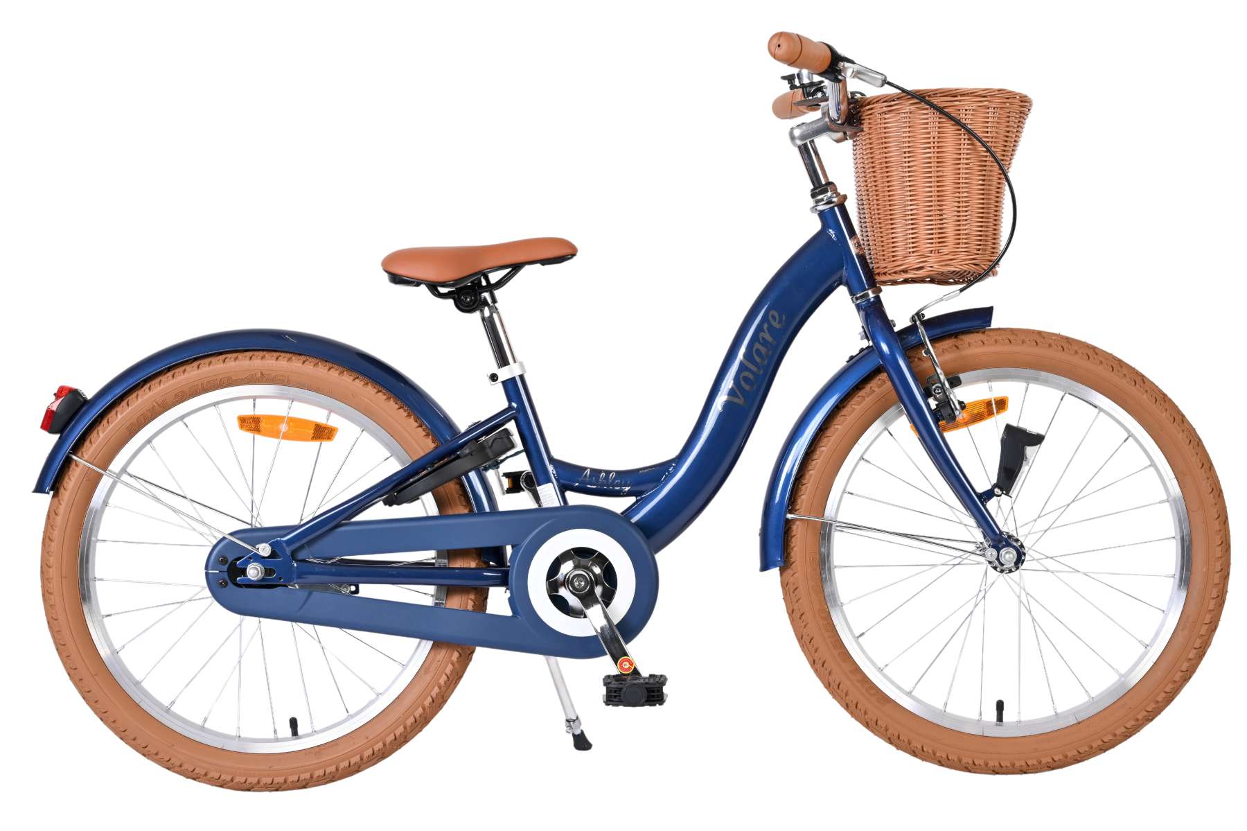 Volare Kinderfahrrad Ashley f&uuml;r M&auml;dchen 20 Zoll Kinderrad in Blau 
