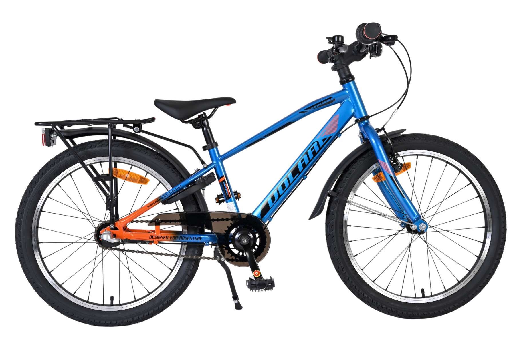 Volare Kinderfahrrad Explorer f&uuml;r Jungen 20 Zoll Kinderrad in Blau, Shimano Nexus 3 