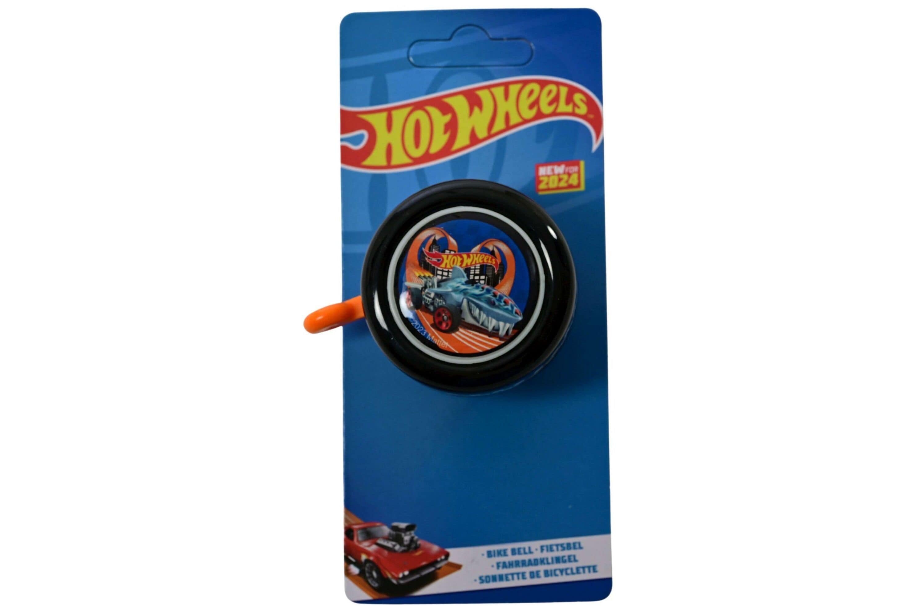 Volare Hot Wheels Fahrradklingel &ndash; Jungen &ndash; Orange &ndash; Schwarz 