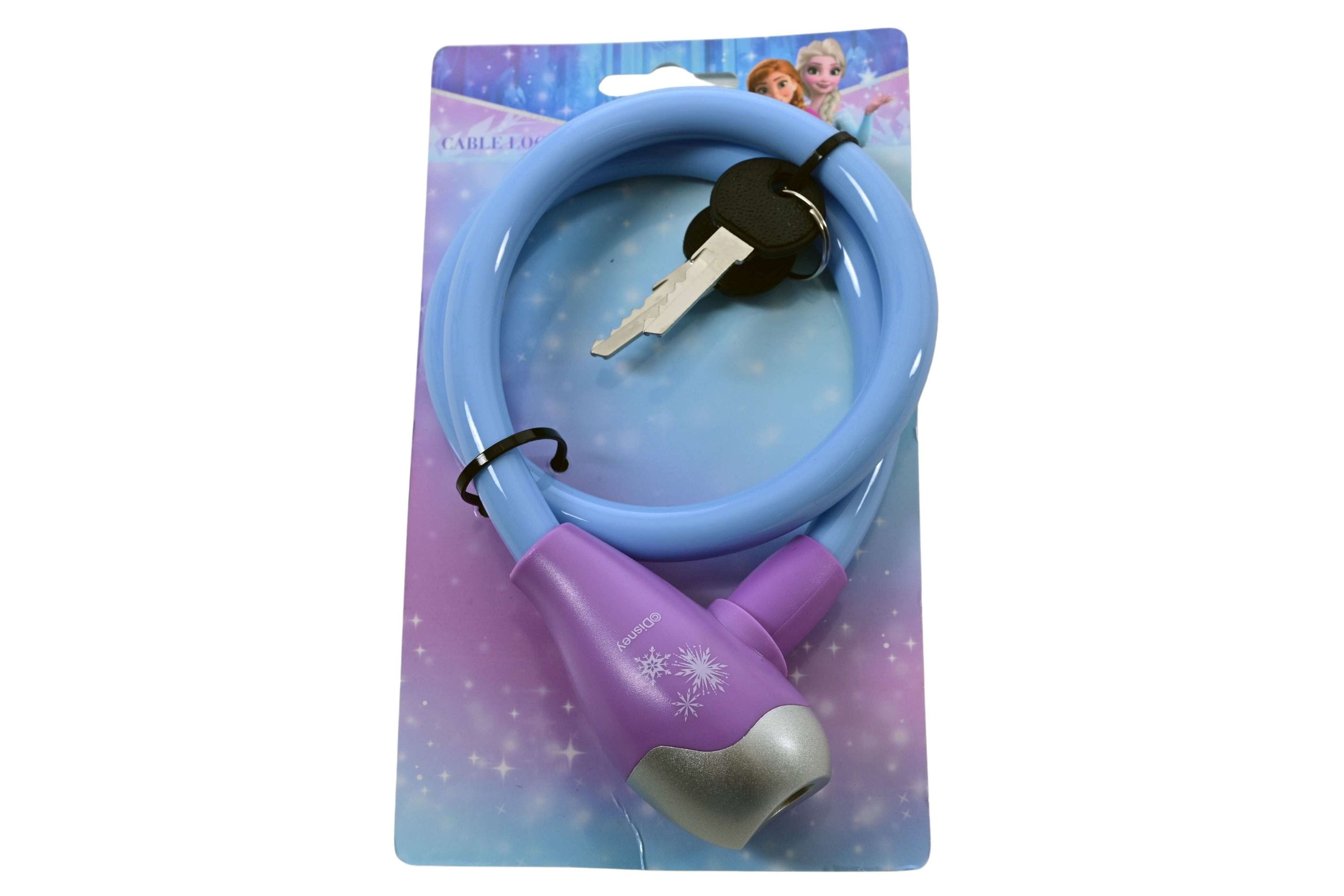 Volare Disney Frozen - Kabelschloss - Hellblau/Lila 